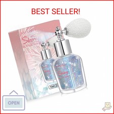 Body Glitter Spray, Loose Body Shimmer Powder Hairspray Fine Glitter Sparkle Hig