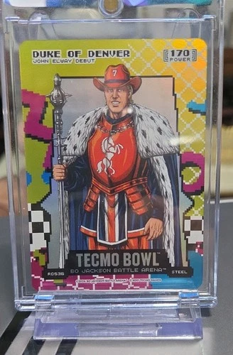 Bo Jackson Battle Arena Tecmo Bowl 80s Rad Duke of Denver Steel-John Elway P170