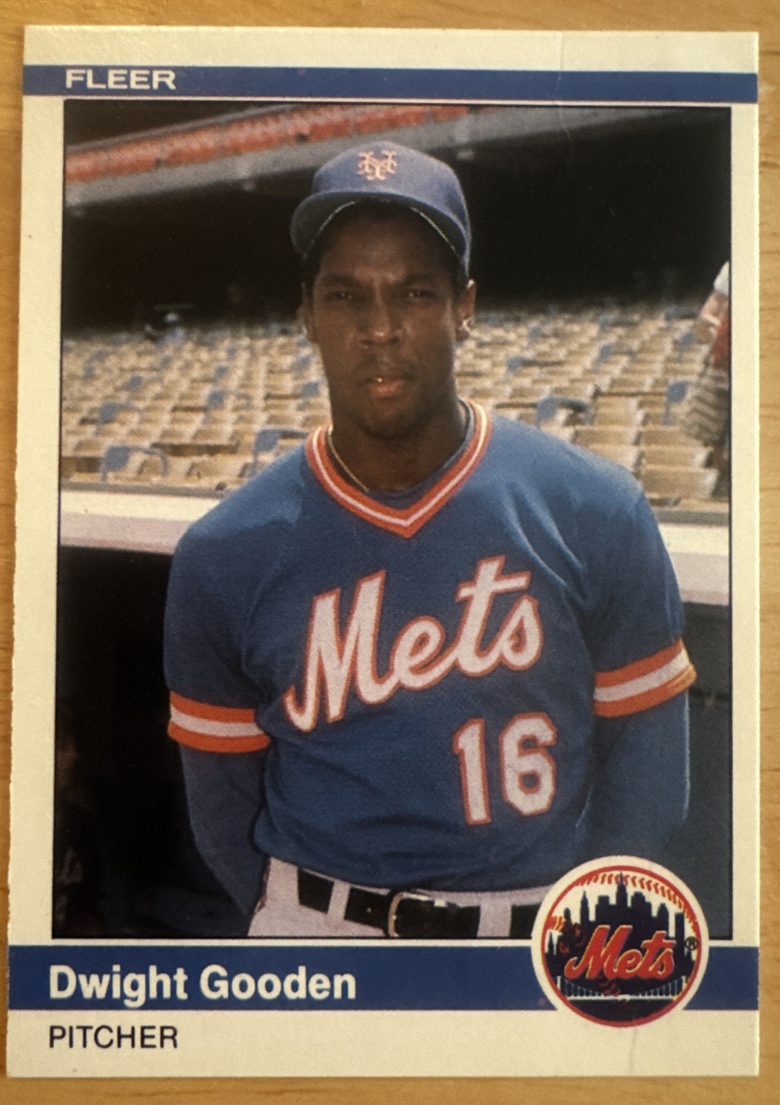 Dwight Gooden 1984 FLEER UPDATE Rookie Card #u-43 (7751)