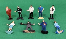 Vintage A.C. Gilbert James Bond 007 3" Miniature Figures - Set of 9 - Retouched