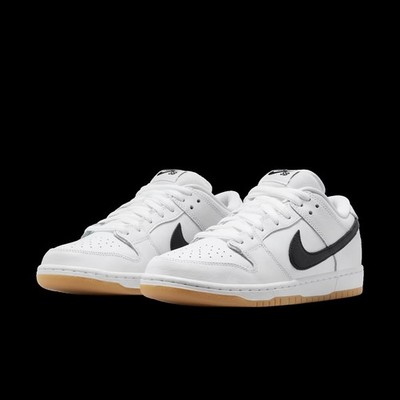 Nike SB Dunk Low Pro White Gum Sz 13 Orange Label Discontinued ISO
