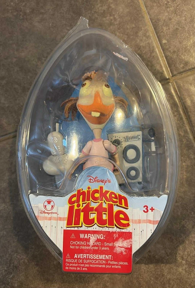 2005 Disney Chicken Little Baseball Figure 6眼镜 — 第 2/3 张图片
