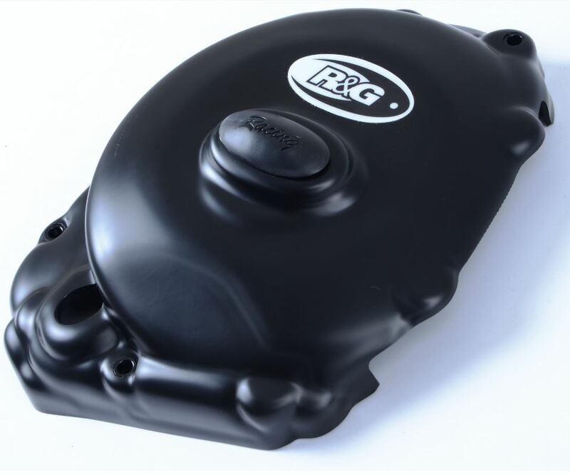 Protection carter droit Suzuki GSX-R noir R&G Racing course