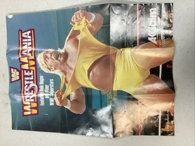 WWF WrestleMania (NES, 1988) CIB Manuale Reg Card POSTER Testato