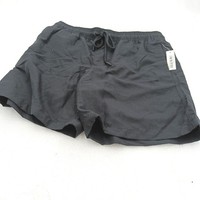 Amazon Essentials Badehose Schnell Trocknend 18 Cm Schwarz M Swimwear Herren Sch