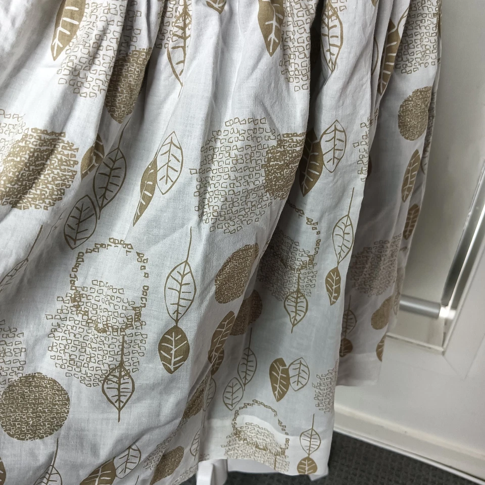 Vintage Y2K Miss Shop Mini Skirt Size 8 Leaf Print Boho Preppy Coquette Style - image 3 of 4