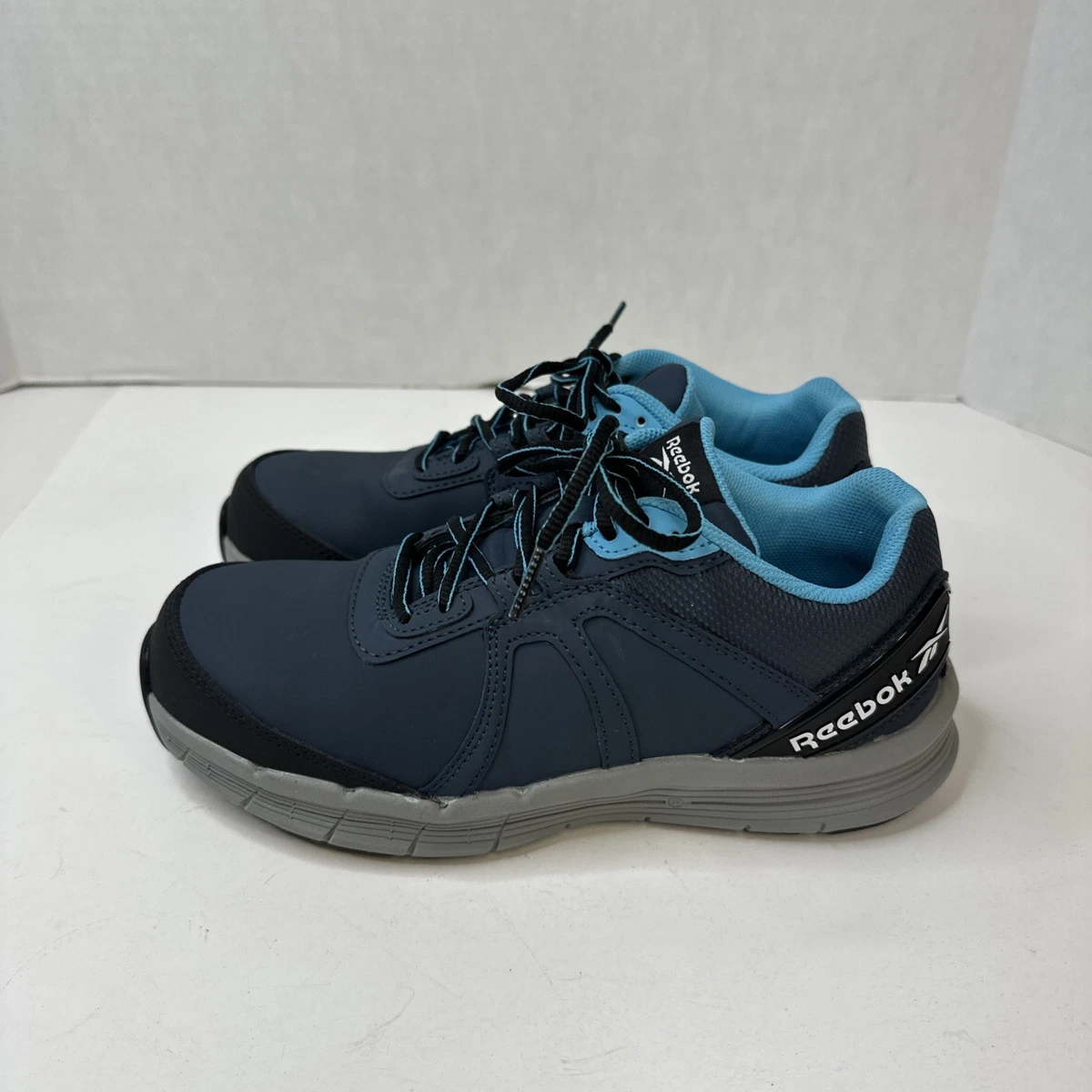 NIB Reebok Men’s Leelap Retro Jogger Work Shoe | Size 6.5W Reebok Leather Boots for Women for sale | eBay main image 3