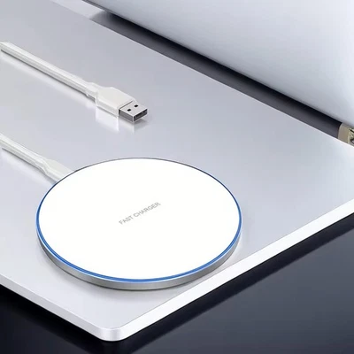 100W Fast Wireless Charger Charging Pad For Apple iPhone & Samsung & UniversalUK - Image 1 of 4