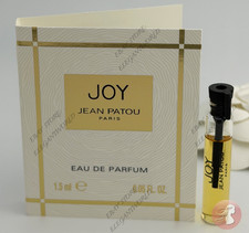 JOY by Jean Patou 0.05 oz / 1.5 ml Eau de Parfum SPLASH For Women BRAND NEW CARD