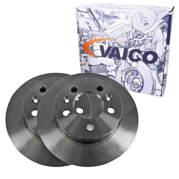 2X Vaico Bremsscheiben 265Mm Voll Hinten Passend FüR Renault Avantime Espace | V-image