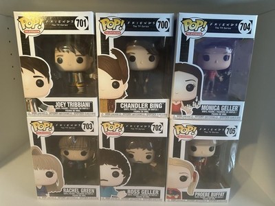 Funko Pop! Television FRIENDS Complete Set #700-705 NEW