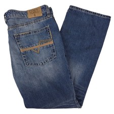 Cody James Core Straight Leg Jeans Mens 42x32 Blue Med Wash Western Rugged Denim
