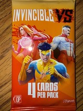 Invincible VS 2026 Trading Card Pack 4 Cards ...