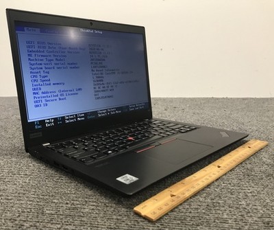 Lenovo ThinkPad X13 Gen 1 13.3'' i5-10310U 16GB RAM, No Storage, Boots to BIOS