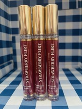Bath  Body Works STRAWBERRY FLIRT Perfume Spray Travel Sealed Purse Size X 3