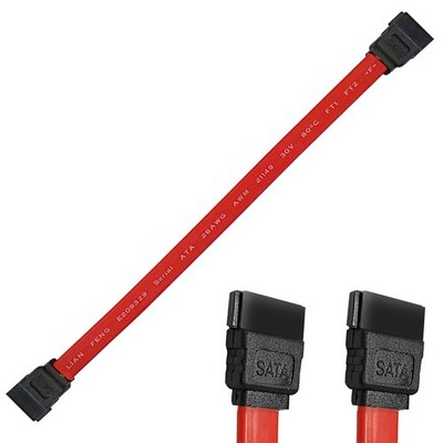 SATA Kabel Serial ATA 50 cm gerade / gerade 26 AWG 21149 30V FT1 FT2 HDD SSD