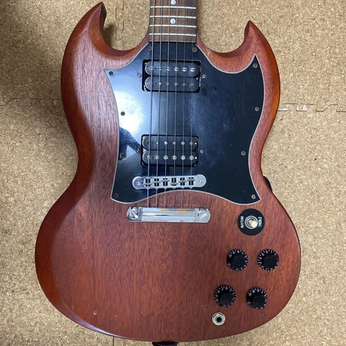 Gibson USA SG Electric Guitar 2010 Mahogany Body Satin Finish Humbuckers Used
