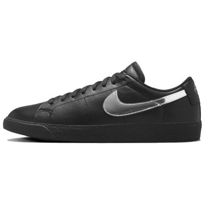 Nike Dancer Skateboards x Zoom Blazer SB Low Black Metallic Silver - HJ6703-001