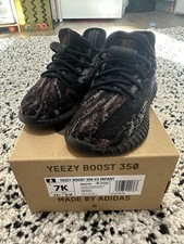 adidas Yeezy Boost 350 V2 Infant Sneaker Black/Brown US 7K GW3776