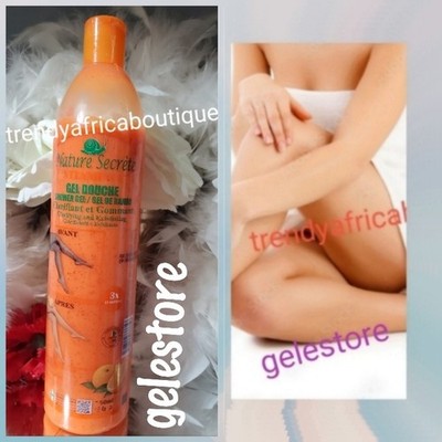 Nature Secrete Exfoliating Shower Gel 750ml X 1. Carrot  