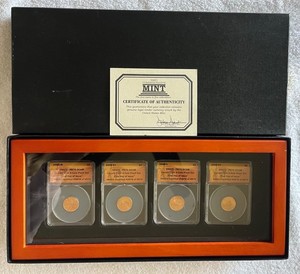 2009 Lincoln Cent 4 Penny Coin Proof Set PR 70 DCAM First Day of Issue ANACS
