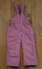 Girls Pink Iceburg Outerwear Snowsuit Bib Size XS