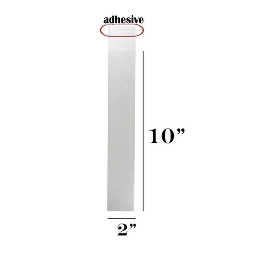 100pc Clear Flat Re-Sealable Food Grade Cellophane OPP Bags for Multi Uses - Picture 18 of 47