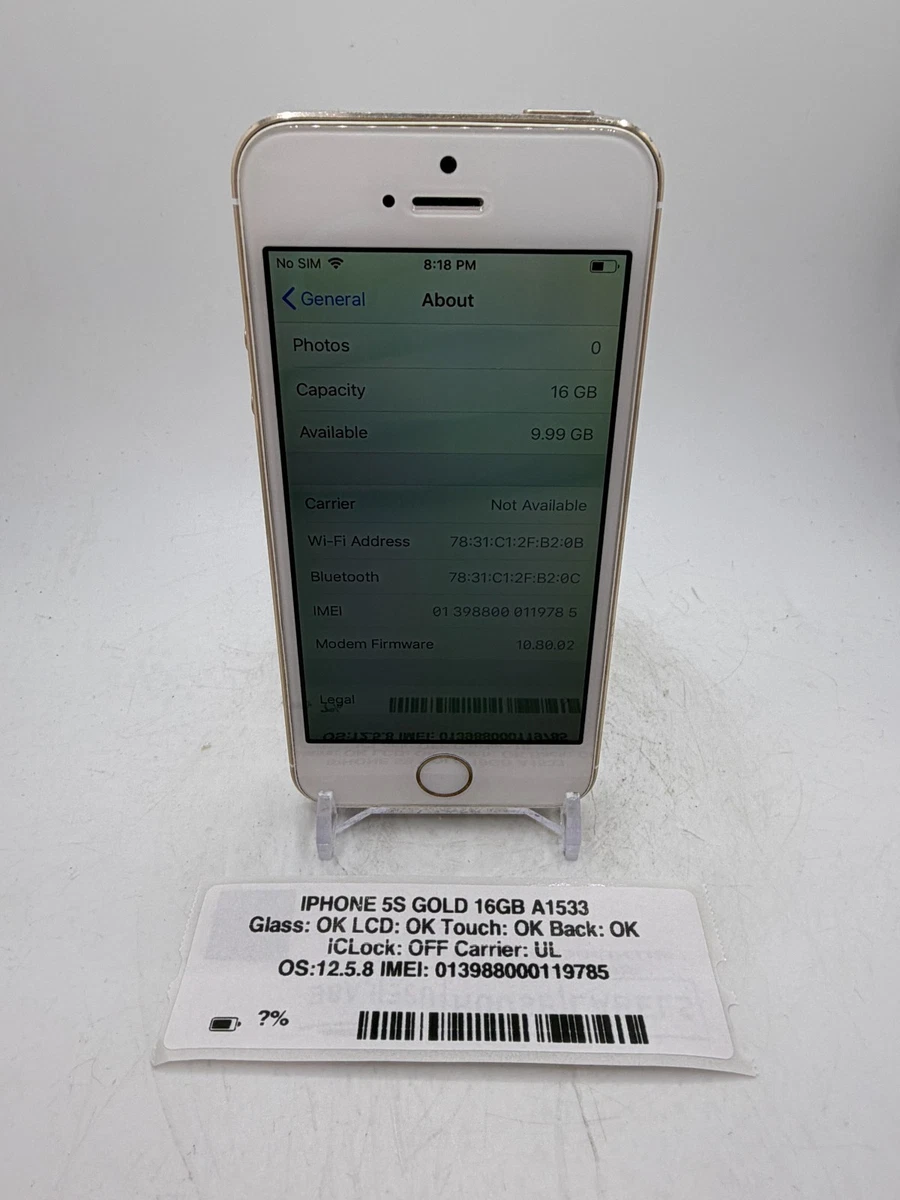 iPhone 5s Gold iOS for sale | eBay
