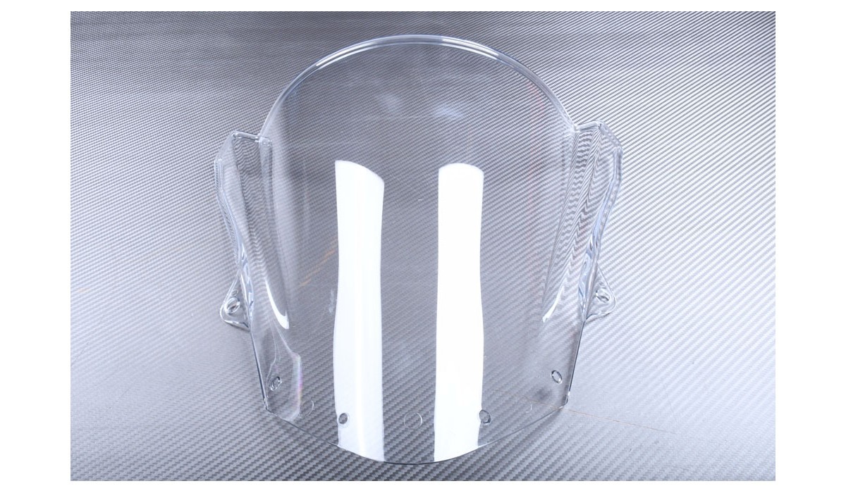 Bulle carbone noir KAWASAKI ZX6R protection vent et aérodynamisme
