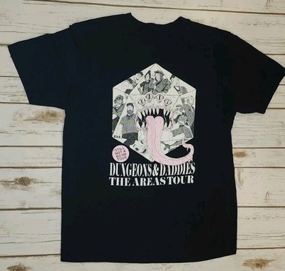 Dungeons and Daddies The Areas Tour Shirt