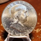 Choice Unc 1963-D Franklin Half Dollar BU