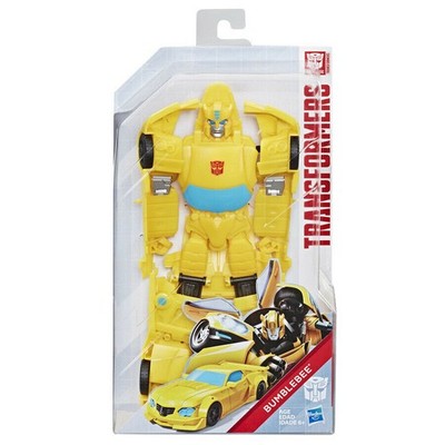 Hasbro Transformers Figur Titan Changers Bumblebee Autobot Figur Und Auto E5883