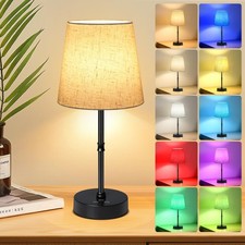 Cordless Table Lamp,5000mAh Rechargeable Battery Operated Desk Lamp,3 Colors ...