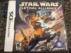 Star Wars: Lethal Alliance - Nintendo DS Complete with Manual/Case Untested