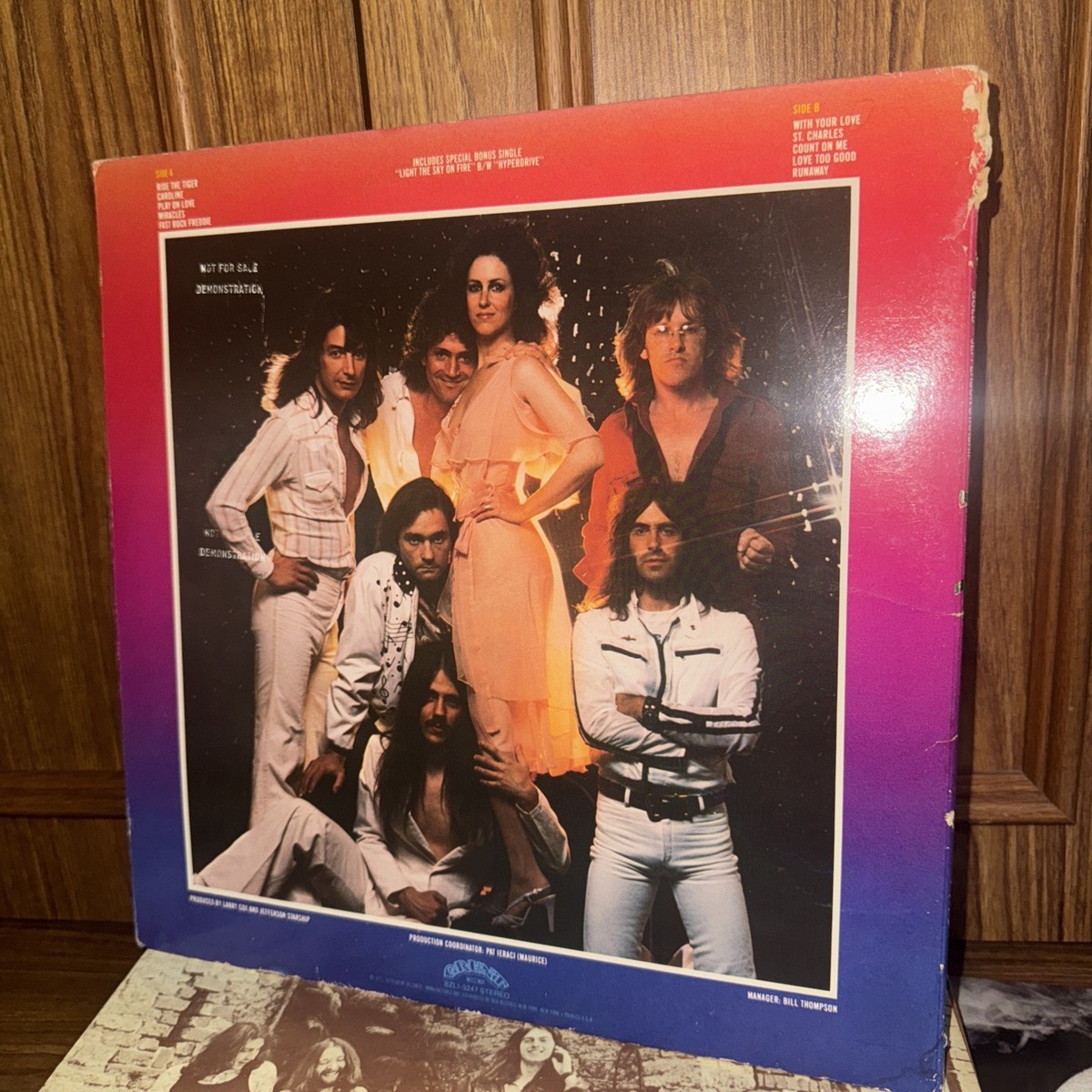Jefferson Starship Gold LP Grunt Records BZL1-3247 1979 1st