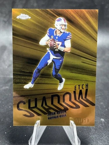 2025 Topps Chrome Josh Allen Gold Refractor (RAW)