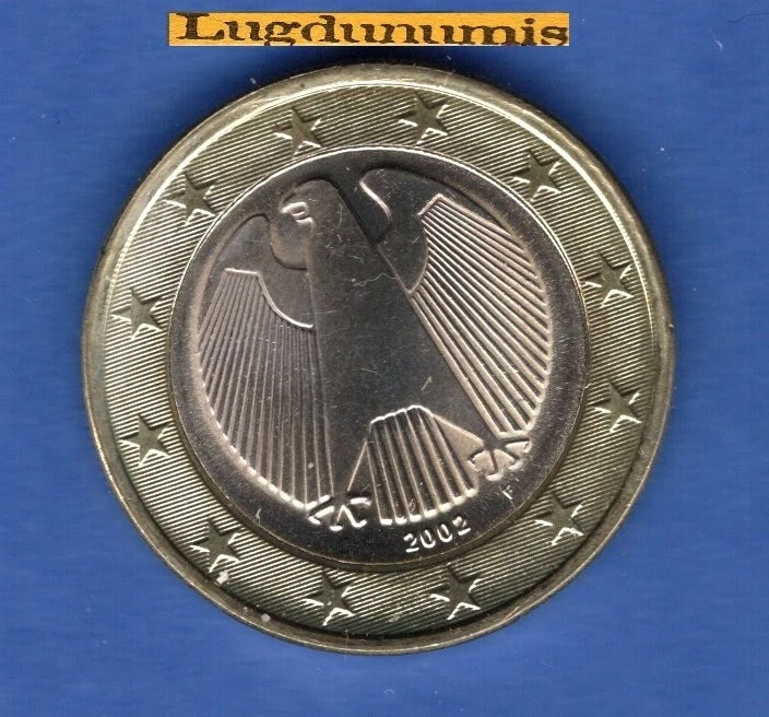 Allemagne 2002 1 Euro F Stuttgart SUP SPL UNC De Rouleau Germany - Photo 1/1
