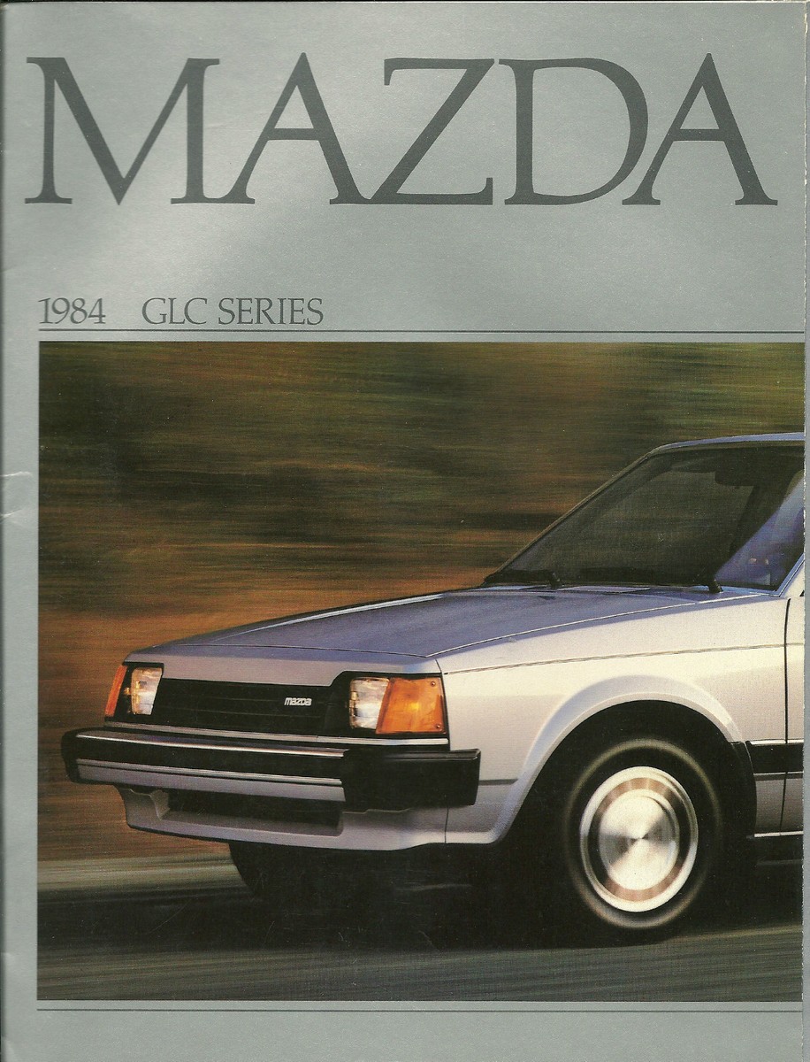 1984 MAZDA GLC Brochure / Catalog: CUSTOM, LUXURY, HB, SPORT