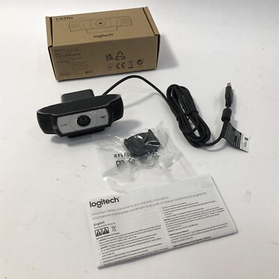 New Open Box Logitech C930e 1080P HD Webcam V-U0031 960-000971 