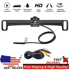 Rear Front View Camera Backup License Plate for Sony XAV-AX8100 XAVAX8100