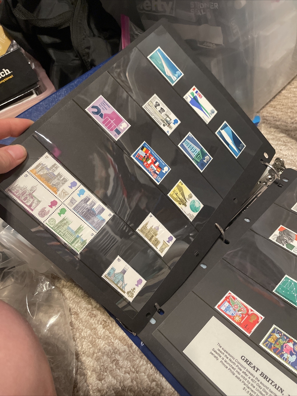 Kenmore Stamps Complete Collection of Commemorative Stamps Queen