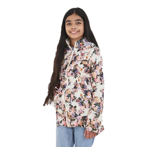 Kids Rain Mac Boys Girls Children Lightweight Hooded Fish Tail Kagoule Jackets - Picture 5 of 28