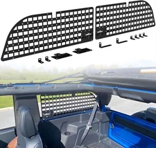 Rear Window Molle Panel Modular Storage Panel System for Bronco 2 Door 2021-2025