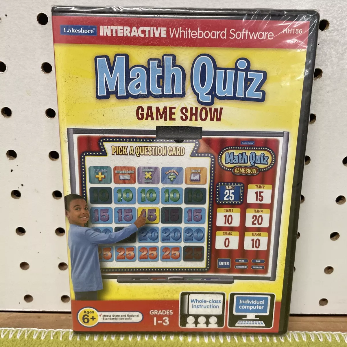 New Math Quiz Game Show (PC) Lakeshore Interactive. Grades 1-3 ...