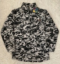 VTG NWT No Boundaries Men's Small Camo Pullover Sweatshirt 180 Board Corp Skate