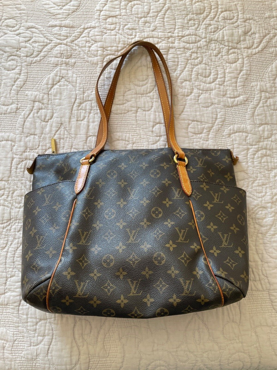 Authentic Louis Vuitton Monogram Totally MM Tote Bag M41015 LV