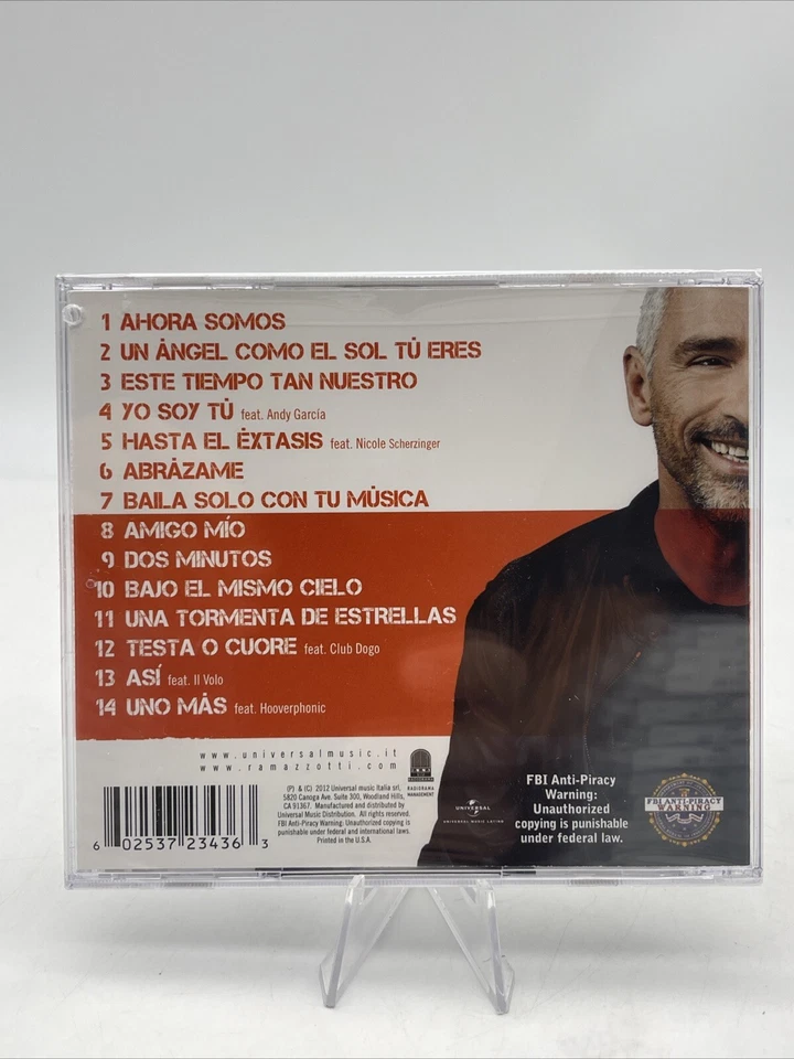 Somos by Eros Ramazzotti (CD, Nov-2012, Universal Music) Promo Foto 2 de 4