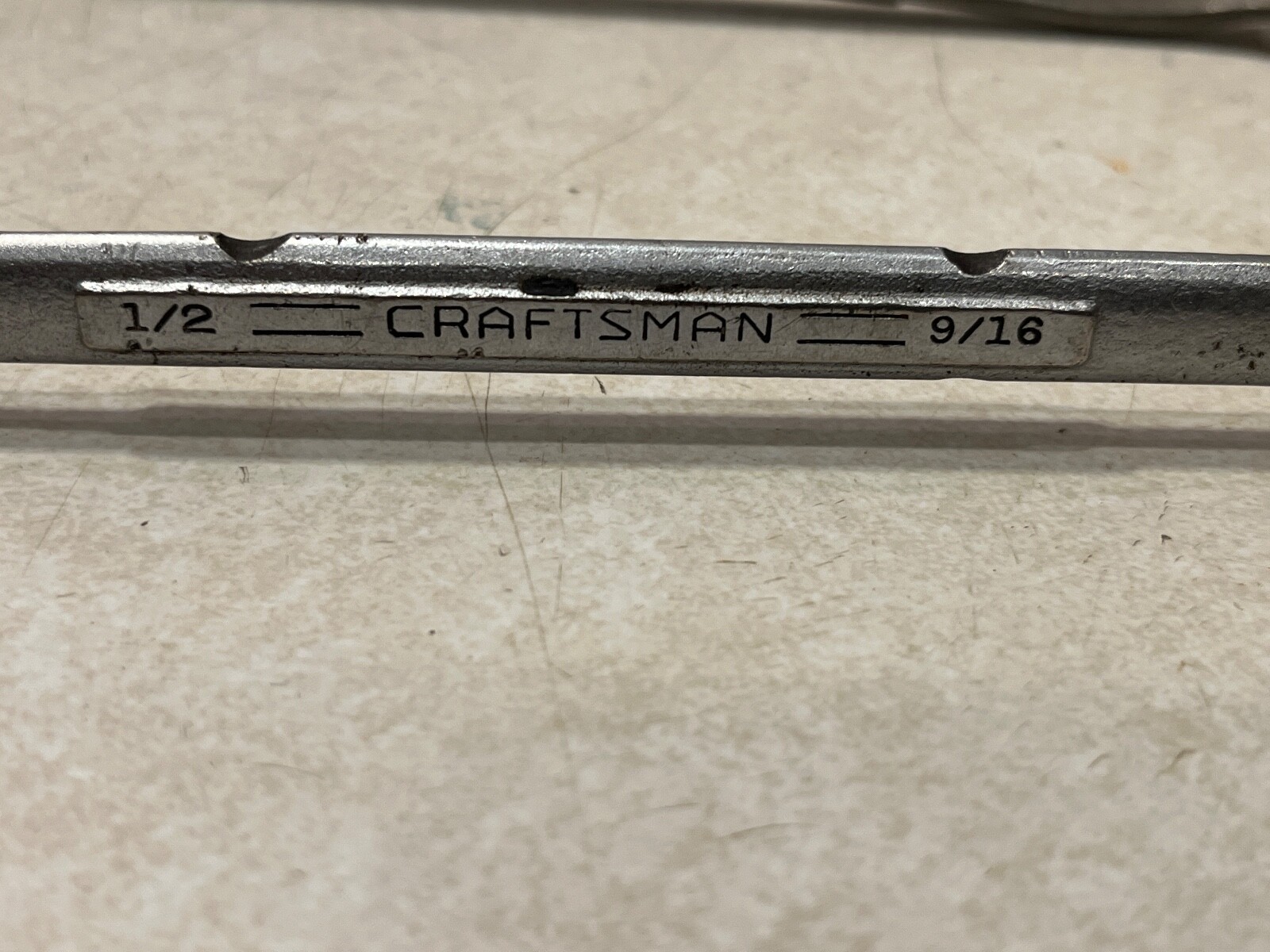 USA Made = CRAFTSMAN = Double BOX END WRENCH SET SAE standard INCH