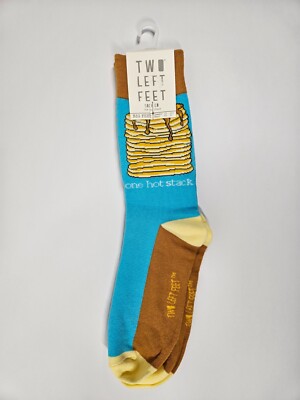 TWO LEFT FEET SOCKS - ONE HOT STACK PANCAKES