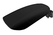Console Lid Pull Over Armrest Cover Leather For Ford Fusion 20013-2020 Black